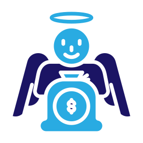 Angel Investor, Angel, Investor, Investment, Fund, Finance icon