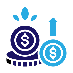 Money Grow, Money, Grow, Growth, Profit, Finance icon