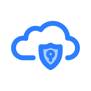 Cloud Security, Internet, Technology, Network, Storage, Server, Computing, Database, Protection, Cencryption icon