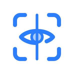 Eye Scan, Security, Iris, Digital, Biometric, Recognition, Identification, Authentication, Face, Identity icon