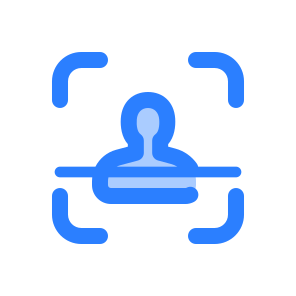  Face Scan, Recognition, Scan, Biometric, Identification, Security, Scanning, Information, Authentication, Identify icon
