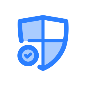 Shield, Security, Protection, Badge, Secure, Safe, Antivirus, Check, Insurance icon