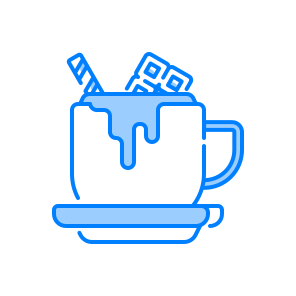 Hot Chocolate, Drink, Warm, Winter, Cozy, Cocoa, Beverage, Mug, Sweet, Comfort, Dessert icon