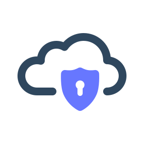 Cloud Security, Internet, Technology, Network, Storage, Server, Computing, Database, Protection, Cencryption icon