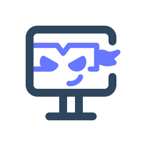 Cyber Crime, Security, Computer, Hacking, Virus, Scam, Fraud, Malware, Phishing, Anonymous icon