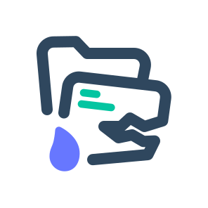 Data Leak, Hacker, Security, Information, Computer, Leak, Hacking, Malware, Cybercrime, Ransomware icon