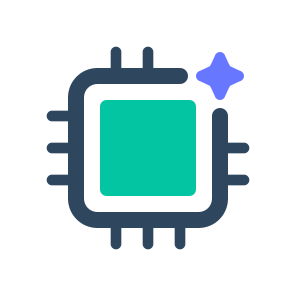 Chipset, Processor, Cpu, Microchip, Circuit, Hardware, Semiconductor, Motherboard, Technology, Silicon icon