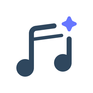 Music, Note, Ai, Sound, Technology, Audio, Digital, Innovation, Composition, Melody icon