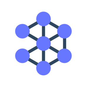 Neural Network, Ai, Artificial Intelligence, Deep Learning, Machine Learning, Nodes, Algorithm, Brain, Connection, Data icon