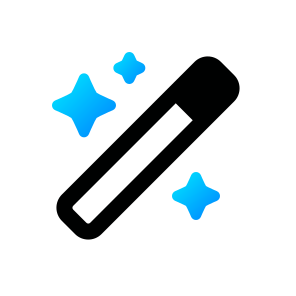 Magic Wand, Sparkle, Star, Fairy, Tool, Fantasy, Glow, Enchantment, Illusion, Shine icon