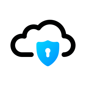 Cloud Security, Internet, Technology, Network, Storage, Server, Computing, Database, Protection, Cencryption icon