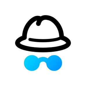Incognito, Anonymous, Secret, Hacker, Spy, Isolated, Security, Hat, Detective, Private icon