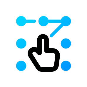 Pattern Lock, Screen, Lock, Phone, Security, Protection, Button, Authentication, Touchscreen, Pin icon