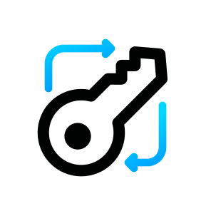 Reset Password, Key, Login, Privacy, Reset, Lock, Secure, Verification, Account, Authentication icon