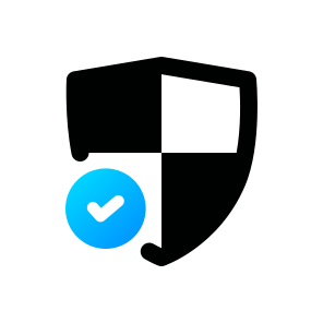Shield, Security, Protection, Badge, Secure, Safe, Antivirus, Check, Insurance icon