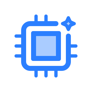 Chipset, Processor, Cpu, Microchip, Circuit, Hardware, Semiconductor, Motherboard, Technology, Silicon icon