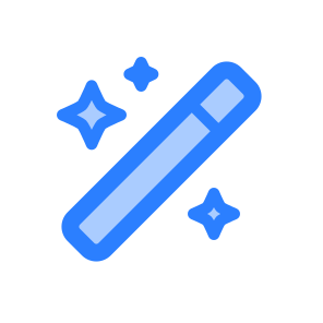 Magic Wand, Sparkle, Star, Fairy, Tool, Fantasy, Glow, Enchantment, Illusion, Shine icon