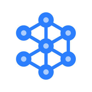 Neural Network, Ai, Artificial Intelligence, Deep Learning, Machine Learning, Nodes, Algorithm, Brain, Connection, Data icon