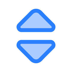 Sort, Arrow, Down, Up Down, Two Arrows, Reorder icon