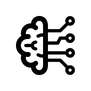 Intelligence, Brain, Smart, Knowledge, Thinking, Logic, Data, Mind, Cognition, Idea icon