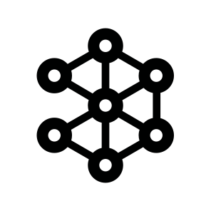 Neural Network, Ai, Artificial Intelligence, Deep Learning, Machine Learning, Nodes, Algorithm, Brain, Connection, Data icon