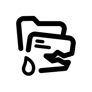 Data Leak, Hacker, Security, Information, Computer, Leak, Hacking, Malware, Cybercrime, Ransomware icon