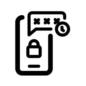 Otp, Protection, Password, Login, Authentication, Access, Verification, Account, Smartphone, Fa icon
