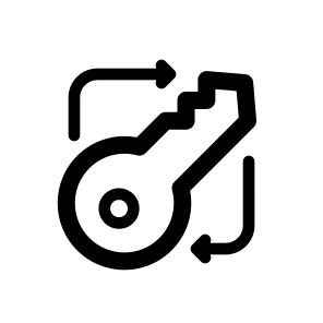 Reset Password, Key, Login, Privacy, Reset, Lock, Secure, Verification, Account, Authentication icon