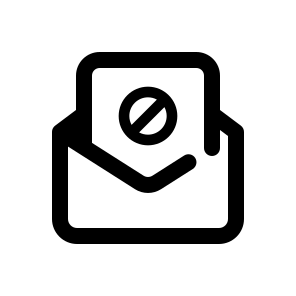 Spam, Scam, Phishing, Fraud, Message, Mail, Hacker, Email, Virus, Malware icon