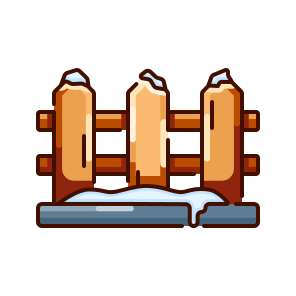 Fence, Wooden, Boundary, Barrier, Outdoor, Garden, Rustic, Property, Structure, Plank, Enclosure icon