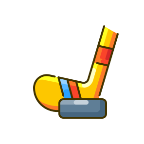 Hockey, Ice, Sport, Stick, Puck, Skating, Winter, Game, Athlete, Rink, Equipment icon