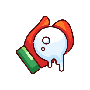 Snowball, Snow, Winter, Cold, Frozen, Round, Playful, Ice, White, Outdoor, Game icon