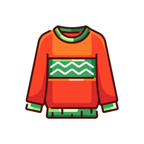Sweater, Knit, Warm, Winter, Cozy, Wool, Clothing, Apparel, Fashion, Comfort, Garment icon