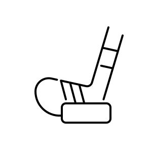 Hockey, Ice, Sport, Stick, Puck, Skating, Winter, Game, Athlete, Rink, Equipment icon