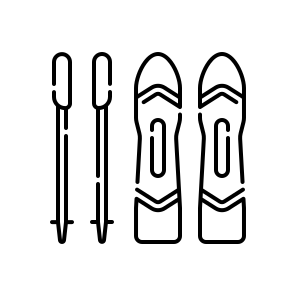 Ski, Winter, Sport, Snow, Skiing, Equipment, Cold, Mountain, Outdoor, Adventure, Alpine icon