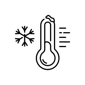 Thermometer, Winter, Cold, Temperature, Freezing, Weather, Snow, Climate, Chill, Measurement, Gauge icon