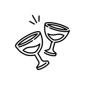 Wine, Drink, Alcohol, Glass, Beverage, Red, White, Bottle, Celebration, Tasting, Winery icon