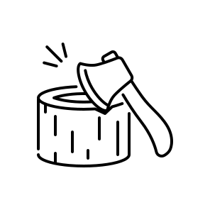 Woodcutter, Lumberjack, Axe, Wood, Forest, Chopping, Log, Worker, Outdoors, Timber, Tool icon