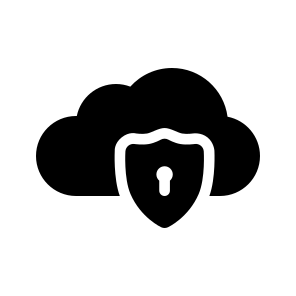 Cloud Security, Internet, Technology, Network, Storage, Server, Computing, Database, Protection, Cencryption icon