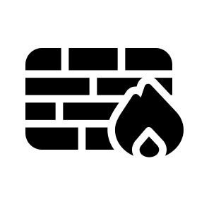 Firewall, Network, Security, Safety, Protection, Cyber, Privacy,  Server, Encryption, Safe icon