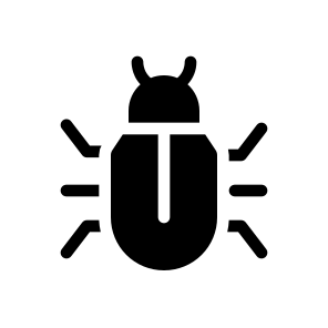 Malware, Virus, Cyber, Alert, Attack, Danger, Warning, Hacking, Spyware, Ransomware icon