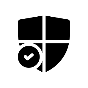Shield, Security, Protection, Badge, Secure, Safe, Antivirus, Check, Insurance icon