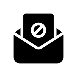 Spam, Scam, Phishing, Fraud, Message, Mail, Hacker, Email, Virus, Malware icon