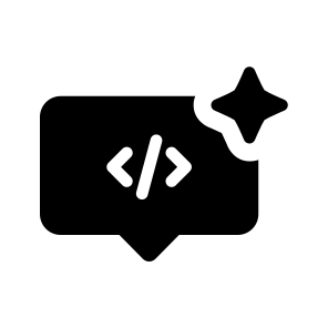 Coding, Generate, Program, Script, Code, Automation, Developer, Software, Digital, Technology icon