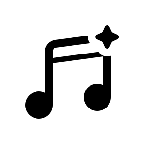 Music, Note, Ai, Sound, Technology, Audio, Digital, Innovation, Composition, Melody icon