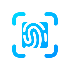 Fingerprint, Identification, Biometric, Scan, Security, Access, Password, Authentication, Sign, Lock icon
