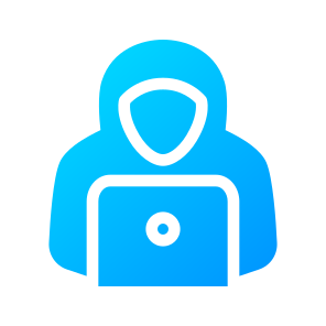 Hacker, Computer, Crime, Cyber, Virus, Malware, Laptop, Anonymous, Phishing, Ransomware icon