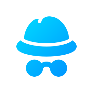 Incognito, Anonymous, Secret, Hacker, Spy, Isolated, Security, Hat, Detective, Private icon