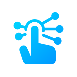 Interactive, Gesture, Touch, Click, Digital, User, Responsive, Control, Interface, Engage icon