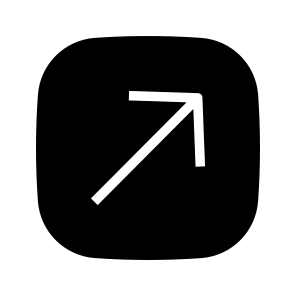 Up Right, Up, Top Right, Corner, Direction, Arrow icon